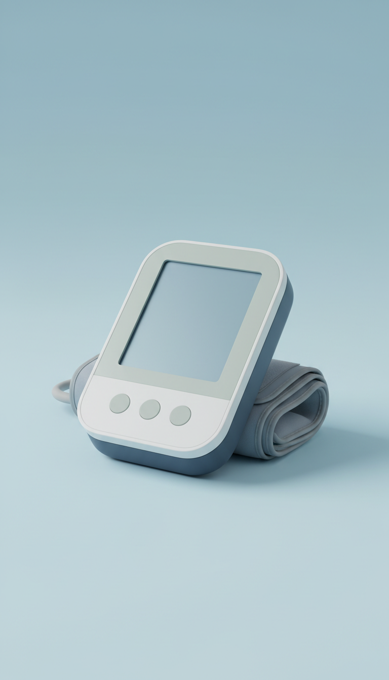 Digital Blood Pressure Monitor with Cuff